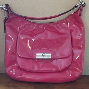 Coach Leather Kristin Handbag Pink